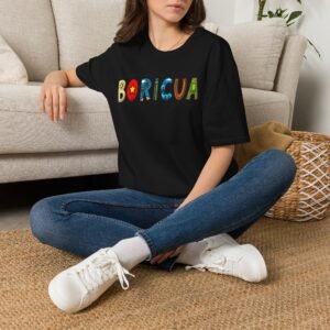 Boricua Pride T-Shirt — Colorful Puerto Rico Graphic Tee