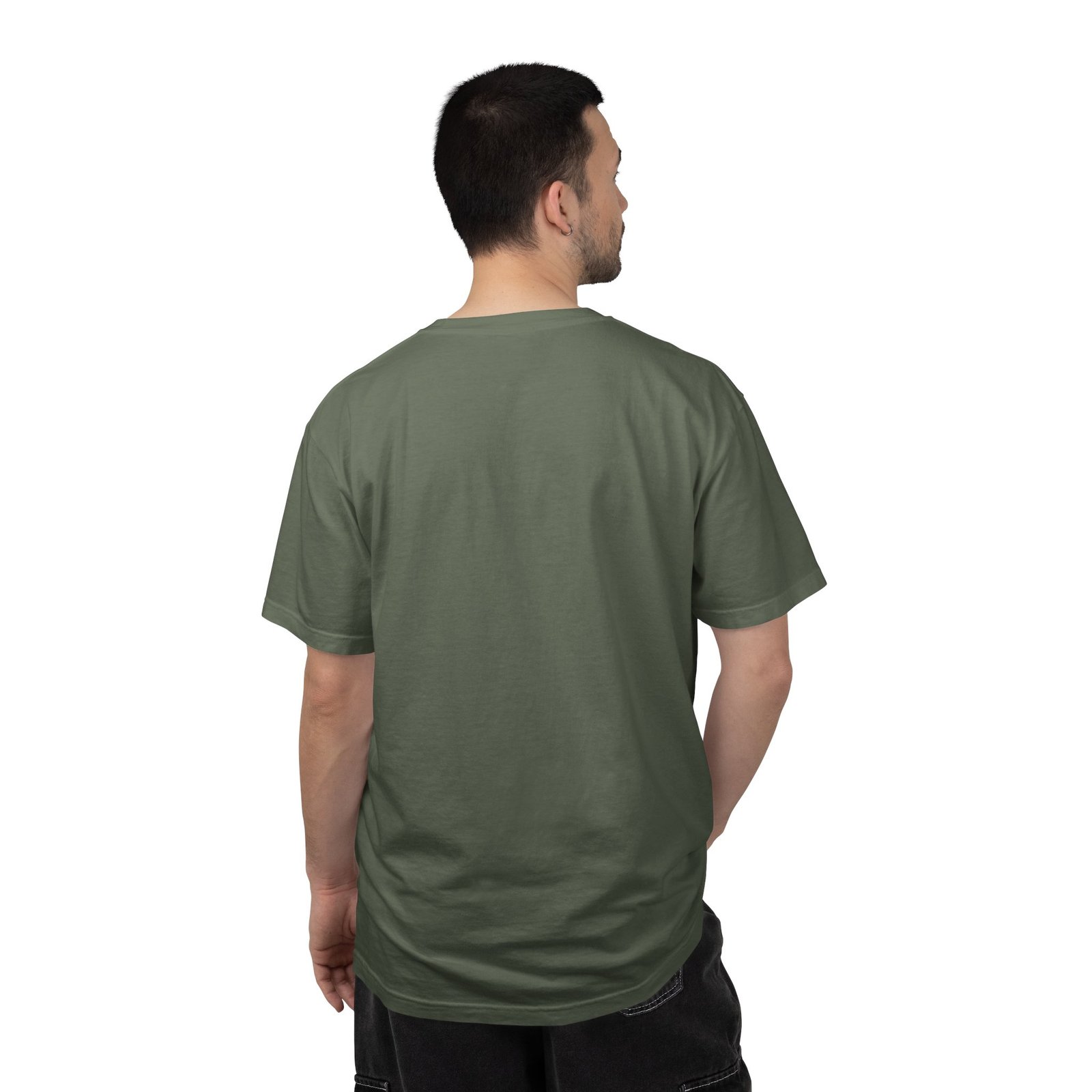Domino Frog Graphic T-Shirt — Cute Frog in Fedora Tee / Camiseta Gráfica de Rana con Domino y Sombrero - Image 2