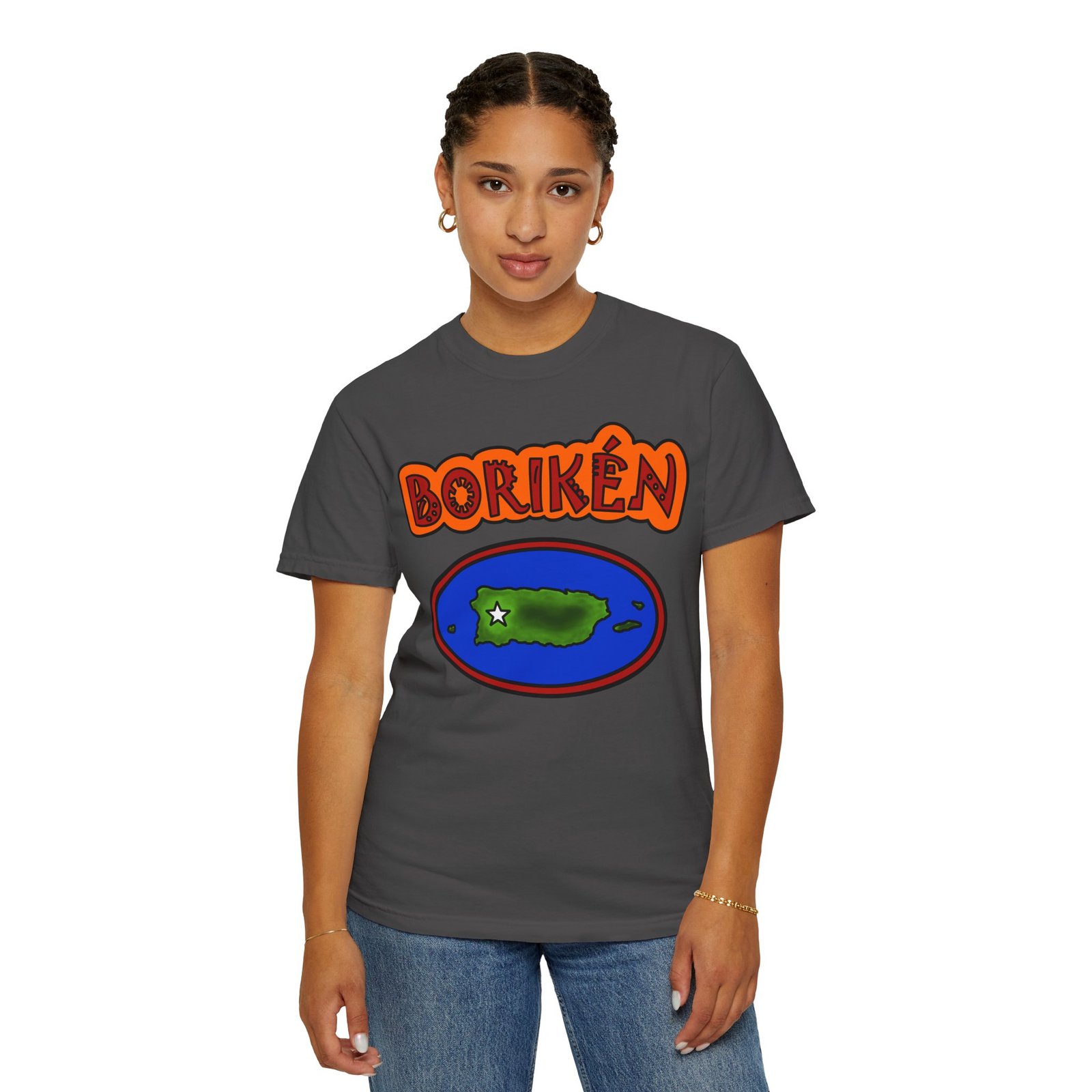 Borikén Island Map T-Shirt — Puerto Rico Pride Tee - Image 6