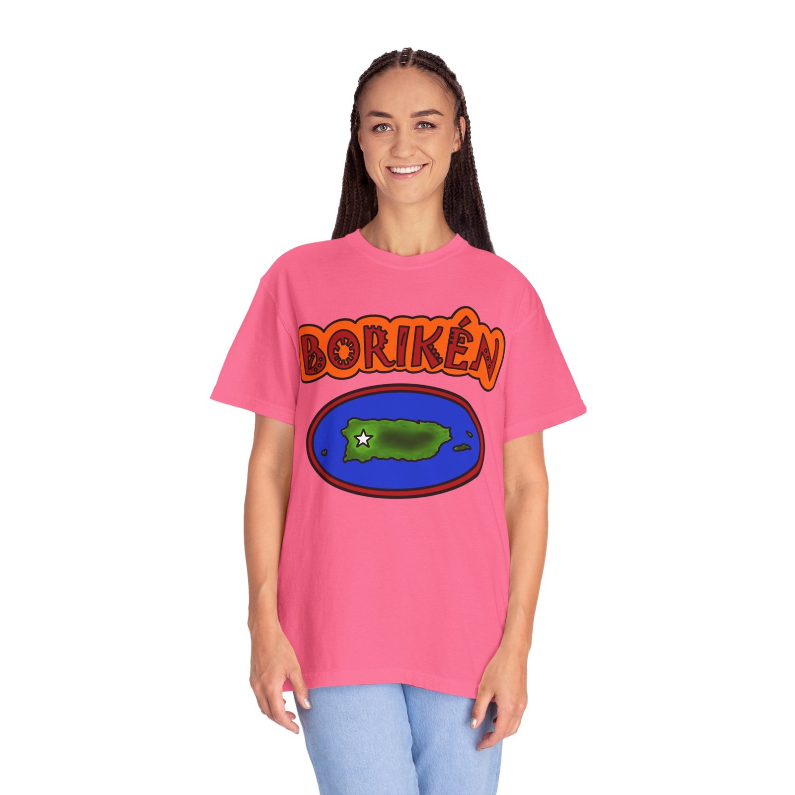 Borikén Island Map T-Shirt — Puerto Rico Pride Tee - Image 8